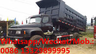 Customized dongfeng long head 140 8T off-road mine-use dump truck for sale,cheaper all wheels drive mine-use tipper