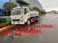 Customized SINO TRUK HOWO 4*2 LHD 4,000L stainless steel mineral water truck for sale,portable drinking water tanker