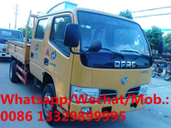 HOT SALE! dongfeng double cabs 4*4 AWD cargo truck for sale, good price 4T cargo pickup lorry vehicle for sale