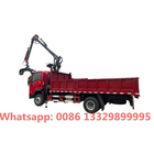 4x2 6T 7T 8T 10T Knuckle Boom Hydraulic Rolling wood Brick grabbing truck, mobile cargo truck with gripping apparatus