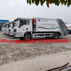 HOT SALE! SHACMAN brand 4*2 LHD 210hp rear loader garbage truck, good price garbage compactor truck for sale