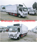 Good price ISUZU 700P Euro 5 day old chicks transported vehicle for sale, Customized Chinamade 24CBM babychick van truck