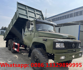 Factory sale dongfeng 6*6 all wheels drive off road cargo lorry vehicle for sale, desert lorry car tuck for sale