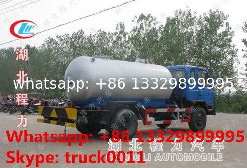 ASME standard dongfeng LHD 4*2 15,000L bulk lpg gas delivery truck for sale, factory sale best price lpg gas tank truck