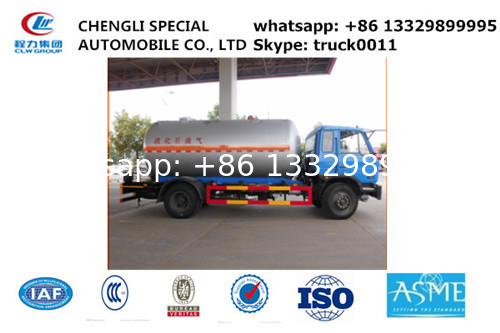 Dongfeng Brad 10 000l Lpg Gas Delivery Truck For Sale Dongfeng 190hp Cooking Gas Transporting Tank Vehicle For Sale