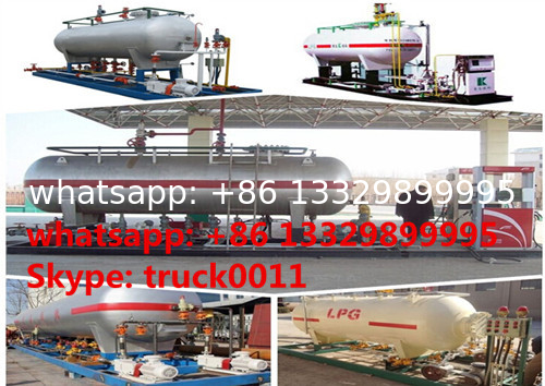 60 cubic meters mobile skid lpg gas filling plant for sale, factory direct sale best price 60m3 skid lpg gas station