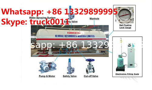 60,000L mobile skid lpg gas filling plant with pump and electronic scale, best price 60m3 skid lpg gas refilling station