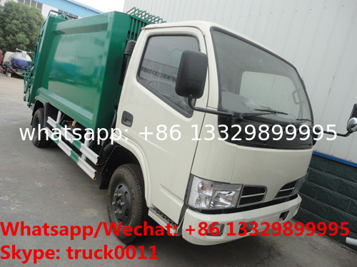 HOT SALE! exported model- Dongfeng RHD 4*2 5m3 garbage compactor truck, refuse garbage truck, wastes collecting vehicle