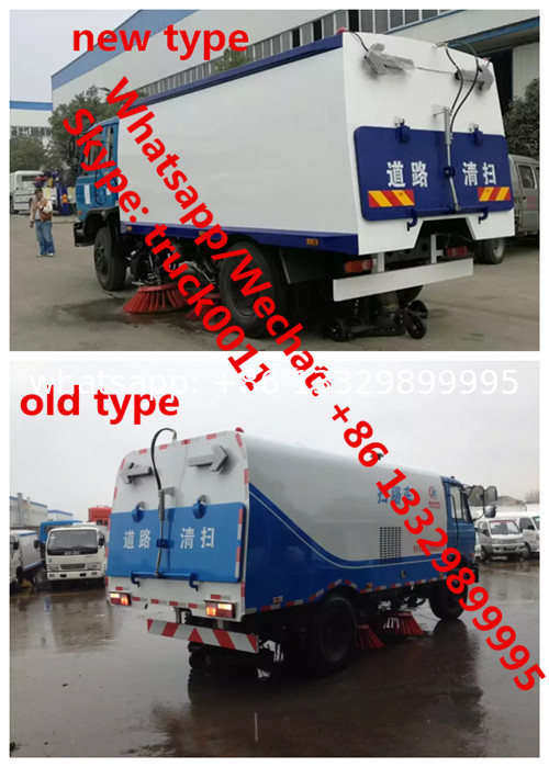 Year-End Promotion! China made dongfeng 190hp diesel 3.5m3 water tank+7.2m3 dust tank street sweeeping vehicle for sale,