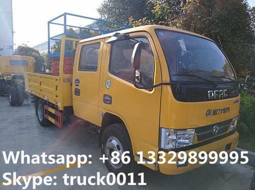 DongFeng 4*2 LHD/RHD lifting high altitude operation truck for sale, best price hydraulic manlift aerial platform truck