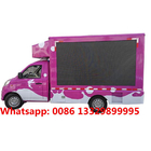Factory sale good price FOTON gasoline mobile LED advertising truck, Mini FOTON LED advertising truck Mobile LED car