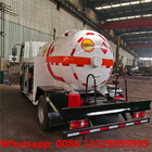 factory sale good price HOWO 5,000L mobile lpg gas dispensing vehicle for sale, propane tanker tanker truck for sale