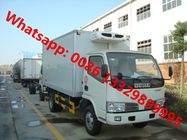 Dongfeng light freezer truck 3.5 tons freezer food transport truck for sale, Good price refrigerated truck for sale
