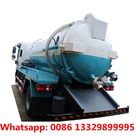 HOT SALE! lower price stainless steel 304 5,000L vacuum tanker vehicle, Sewage Sewer Cleaning Combination tanker truck