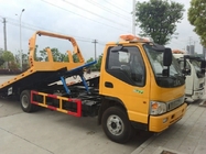 Good price JAC brand 3T wrecker towing vehicle for sale, High quality flatbed towing vehicle for sale