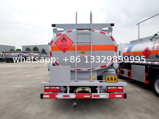 dongfeng Diesel truck 8000 liters small fuel tank truck for sale，competitive price dongfeng diesel oil transported truck