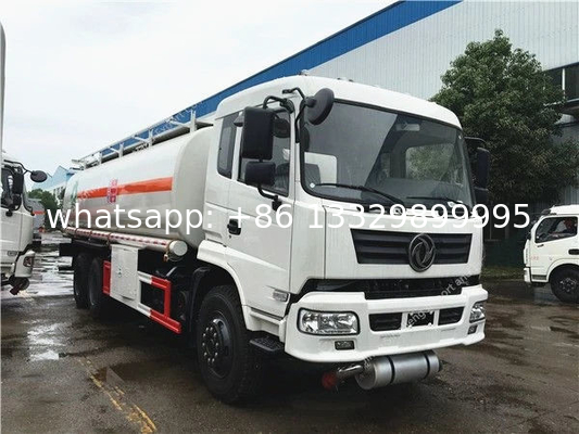 Factory direct sale dongfeng brand 25,000Liters mobile fuel tanker vehicle, diesel petrol tanker truck for sale