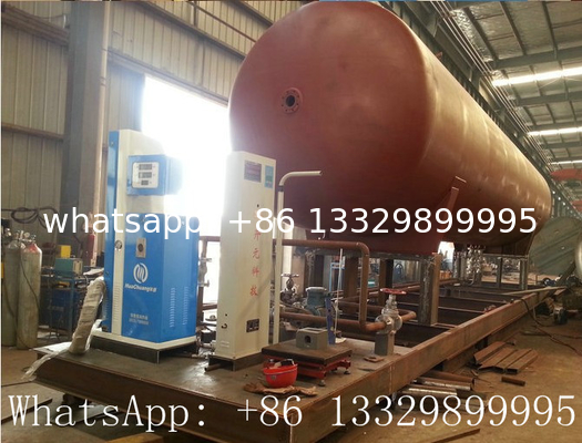 hot sale CLW brand best quality 18cbm LPG gas storage tank, best price 18m3 bullet type surface lpg gas storage tank