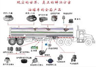 23000L dongfeng double rear axles oil truck