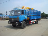 best price 4*2 8tons truck mounted crane for sale, factory sale good price newdongfeng 8tons cargo truck with crane