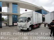 CLW brand refrigerated truck for fresh vegetables and fruits for sale, high quality cold room truck for frozen food