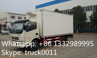 Dongfeng LHD 4*2 chaochai 95hp diesel 3tons-5tons refrigerated truck for sale, hot sale dongfeng 5tons cold room truck