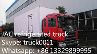 JAC brand LHD 15tons refrigerated truck for fresh fruits and vegetables for sale, JAC brand 10-15tons cold room truck