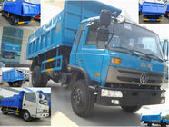 dongfeng 3-5ton garbage dump truck for sales, hot sale high quality and best price dump garbage trucks for export