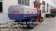 good price and high quality dongfeng side loader garbage truck for sale, hot sale best price 2020s garabge truck