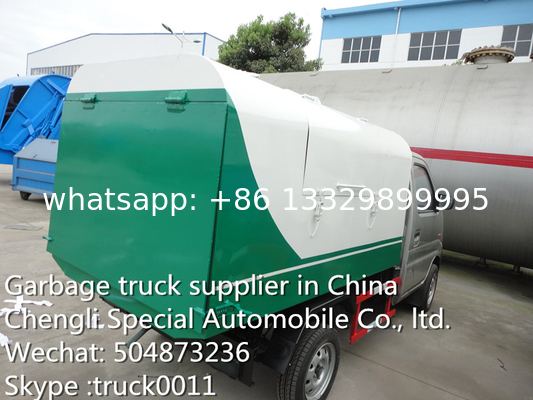 hot sale Chang'an mini sealed garbage carrier,factory sale best price chang'an dump sealed wastes collecting vehicle