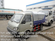 hot sale Chang'an mini sealed garbage carrier,factory sale best price chang'an dump sealed wastes collecting vehicle
