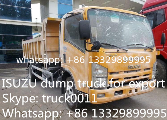 ISUZU 4*2 6-8ton dump truck for sale, factory sale China cheaper prcie ISUZU brand dump tipprt truck