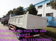 ISUZU 4*2 6-8ton dump truck for sale, factory sale China cheaper prcie ISUZU brand dump tipprt truck