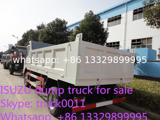 ISUZU 4*2 6-8ton dump truck for sale, factory sale China cheaper prcie ISUZU brand dump tipprt truck