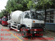 High quality and cheapest price dongfeng 4m3 90hp concrete mixer truck for sale,factory sale mixer dum mounted on truck