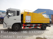 factory price Dongfeng tianjin combined vacuum flushing truck for sale, vacuum truck