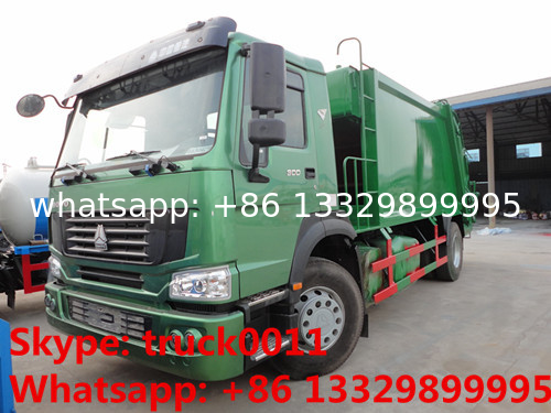 SINO TRUK HOWO LHD/RHD garbage compactor truck for sales, Best price12cbm compacted garbage truck for sale