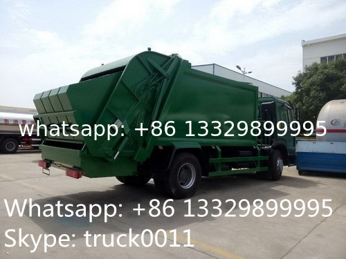 SINO TRUK HOWO LHD/RHD garbage compactor truck for sales, Best price12cbm compacted garbage truck for sale