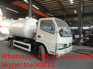 dongfeng furuika 5500L lpg gas dispenser truck for sale, hot sale propane gas dispensing truck for filling gas cylinders