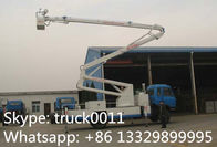 hot sale dongfeng 153 190hp 18m-22m aerial working platform truck, dongfeng RHD 4*2 20m high altitude operation truck