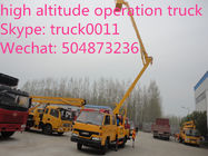 hot sale 12m JMC brand aerial working platform truck, overhead working truck for sale, high altitude operation truck