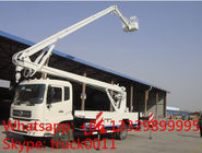 Hot sale CLW brand Overhead working truck for maintenaining Street lights, CLW brand 12m-24m hydraulic bucket truck