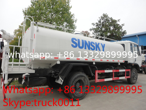 dongfeng 190hp RHD/LHD 15,000L water tank for sale, factory direct sale best price dongfeng 190hp water cistern truck,