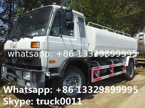 dongfeng 190hp RHD/LHD 15,000L water tank for sale, factory direct sale best price dongfeng 190hp water cistern truck,