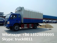 factory direct sale 18m3 self-discharging bulk grains farm truck, best price food grains transfering truck for sale