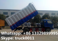 18cubic meters bulk grains farm delivery truck for sale, best price bulk grains self-sucking discharging van truck