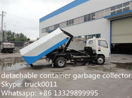 Chang’an 4*2 LHD mini hook lifter garbage truck for sale,best price and high quality Chang'an skid loader for sale