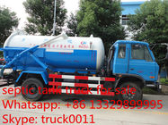 dongfeng 170hp 7000L sewage suction truck for sales, septic tanker truck for exported