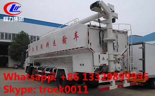 dongfeng 190 20cbm Euro 3 bulk feed truck for sale, poultry and livestocks farm-oriented feed transported truck