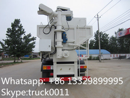 dongfeng 190 20cbm Euro 3 bulk feed truck for sale, poultry and livestocks farm-oriented feed transported truck